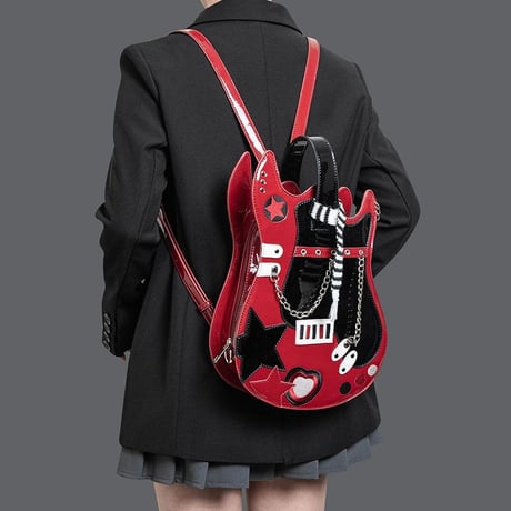 24cmShop サブカル系ギターモチーフバッグ b059
