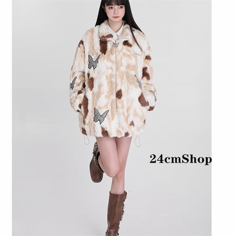 24cmShop かわいいニットセーターコートwt009