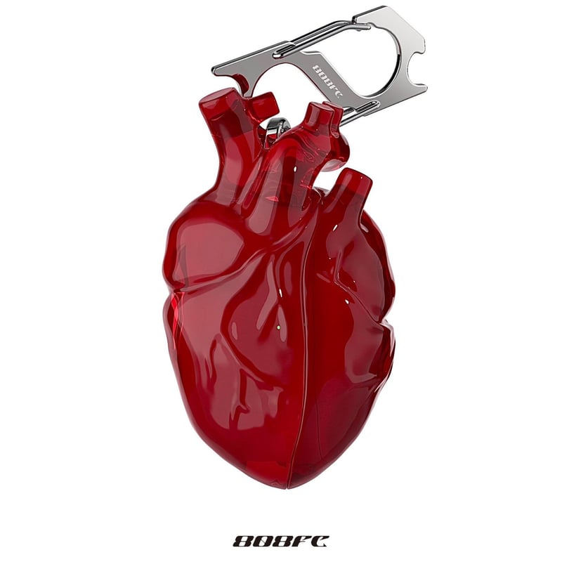 オリジナル心臓Airpodspro2アップルヘッドフォンケース液状シリカゲル