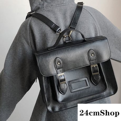 24cmShopレザー調3wayサッチェルバッグ109