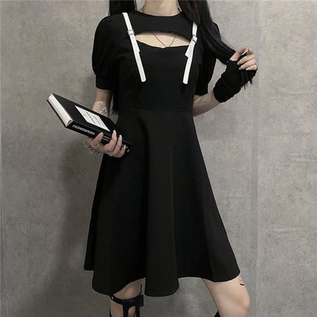 OnePiece ショート丈ワンピース 464