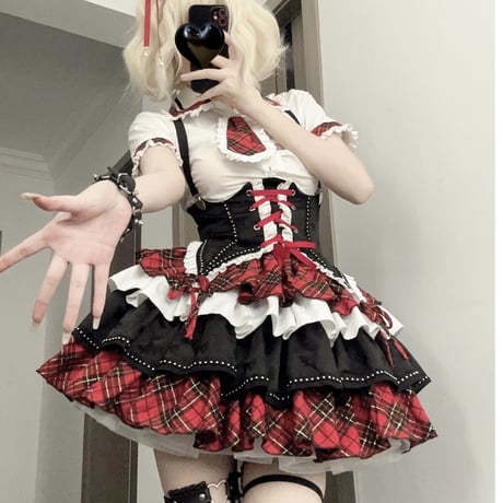 24cmshopロリータワンピース2点セットops019