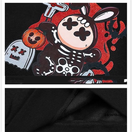 24cmShop insファッションヒップホップのカップルTシャツ tx016