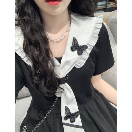 24cmShopクレセントムーンセーラーワンピース 256