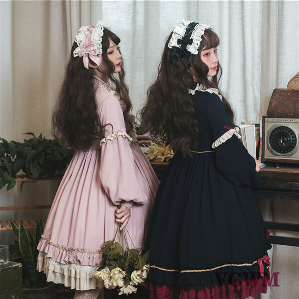新品 5L ワンピース メイド ロリータ リボンハートメイドワンピース♡ まとめ買い】【送料無料】リボンハートメイドワンピース
