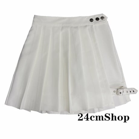24cmShopレッグベルト付きメタルスプリットスカート 0005
