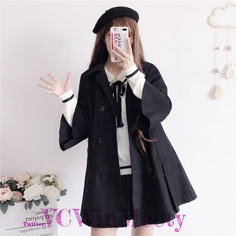 Outer| 学院風 ファッション パーカー 193