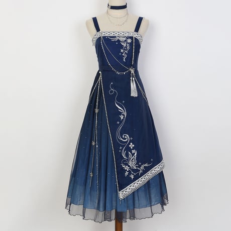 24cmShop チャイナ ショールとワンピース２点セット ops008