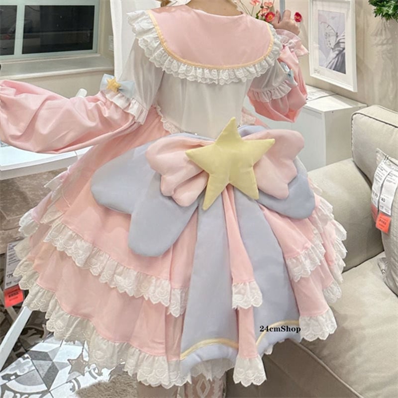 スターライトセーラー襟魔法少女ワンピース opf065 | 可愛い服