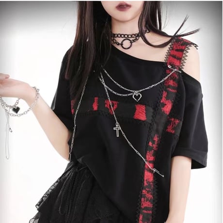 24cmShopサブカルファッション半袖Tシャツ tx082