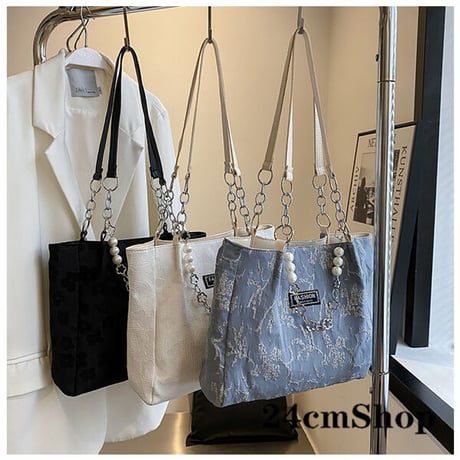 24cmShopファッション レザー ショルダーバッグ 1229