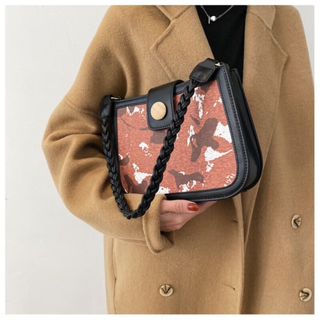 Bags ファッション レザー ショルダーバッグ   704