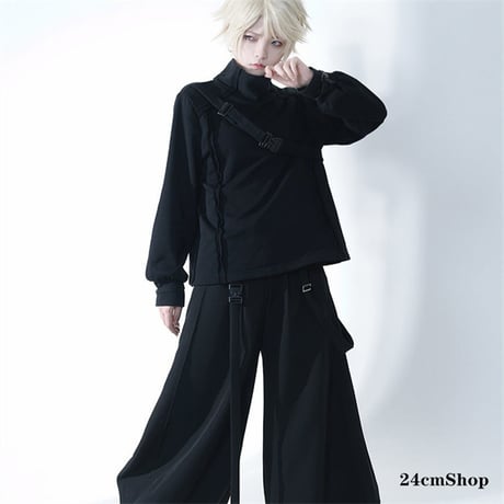 ダーククールジャケット＋クロップドパンツ＋フードショール sus006