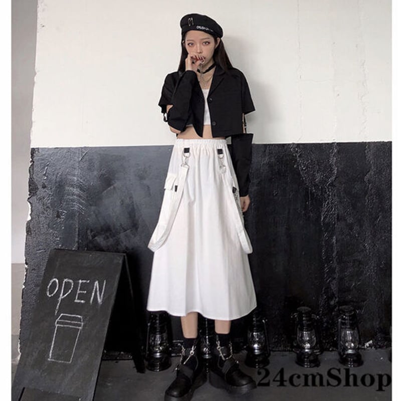 チェーン付き東京ファッションロングスカート 1204 | 可愛い服 チェーン付き東京ファッションロングスカート 1204 | 可愛い服