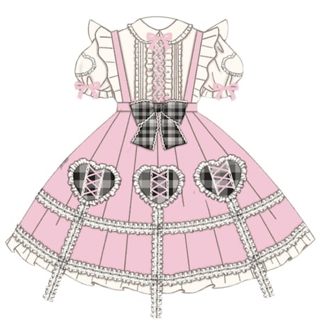 24cmShopロリータワンピース  2つのセット ops031