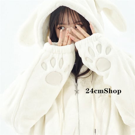 24cmShop かわいいニットセーターコートwt010