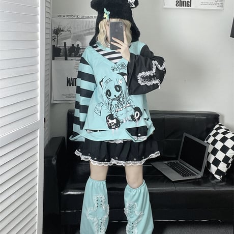 24cmShopサブカルかわいいおしゃれカジュアルTシャツ tx086