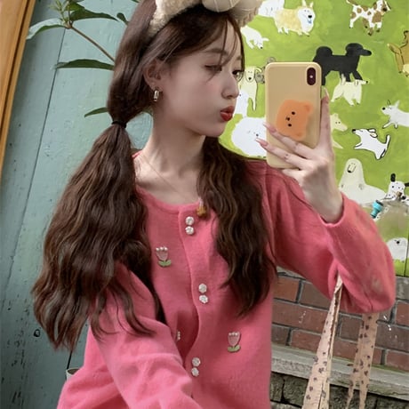 Kawaii Knit Short Jacket  wt048