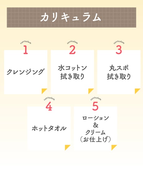 フェイシャル基礎講座（基礎コース）