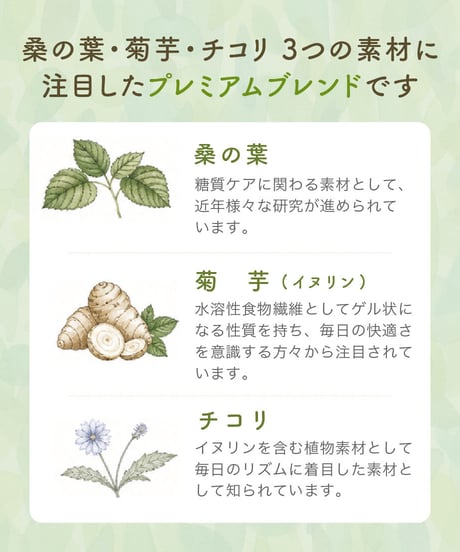 【定期便月1定期便】wa-KUWA-ku茶プレミアムブレンド　2袋（1.5g×30包）