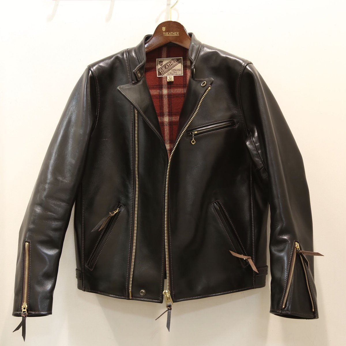 Y’2 LEATHER シングルライダース VINTAGE HORSE VINTAGE HORSE LIGHT SINGLE RIDERS[ PR-64 ] | Y'2 LEATHER