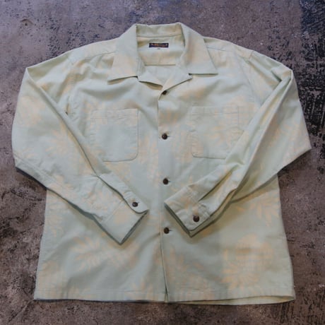 SS28980 / SUN SURF【"DUKE'S PINEAPPLE" LONG SLEEVE COTTON FLANNEL】