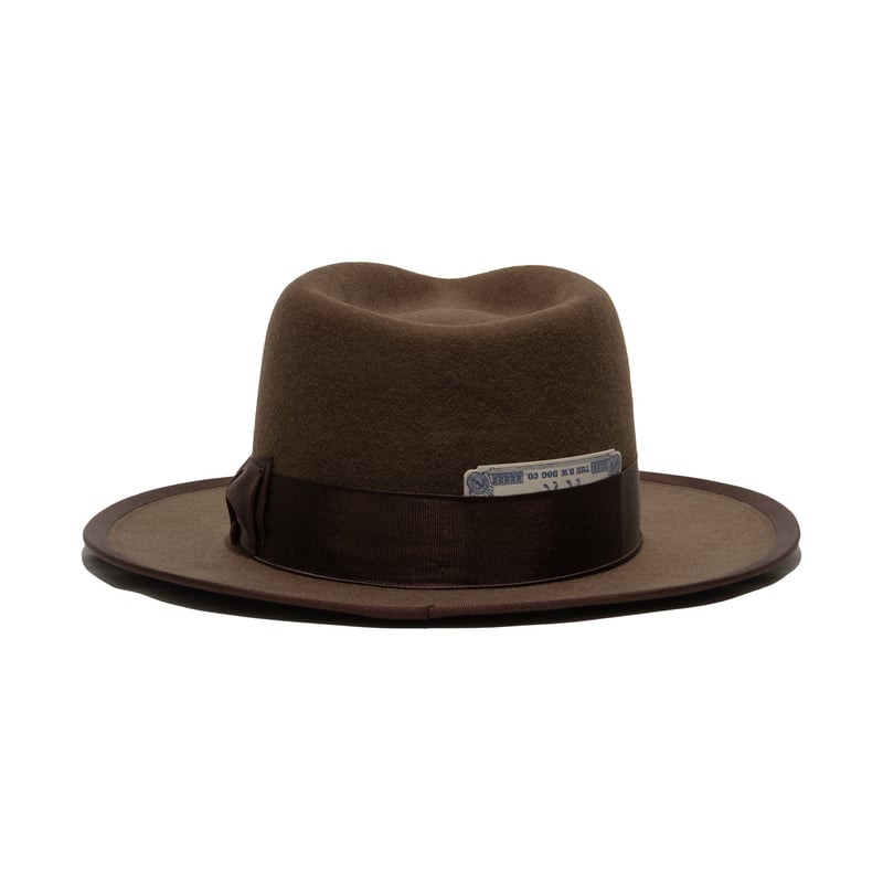 THE H.W.DOG.&CO. POINT-H ブラックフェルトハット THE H.W.DOG & CO. 【POINT-H】 | NIX-JAM Y*store