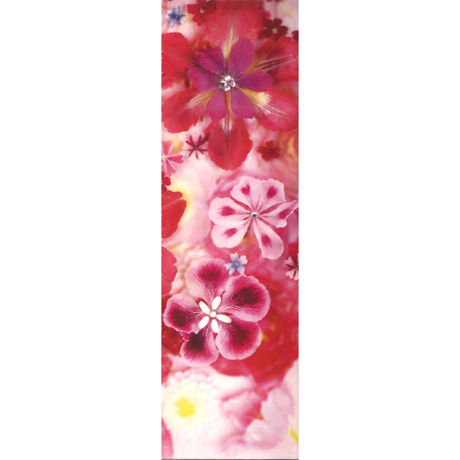 125 杉野宣雄／『赤い花びらのコラージュ』光のアートライト