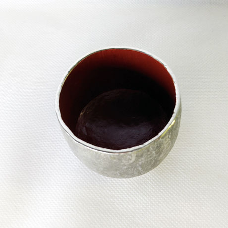 152 石川充宏／『冷酒杯』B鍛金作品