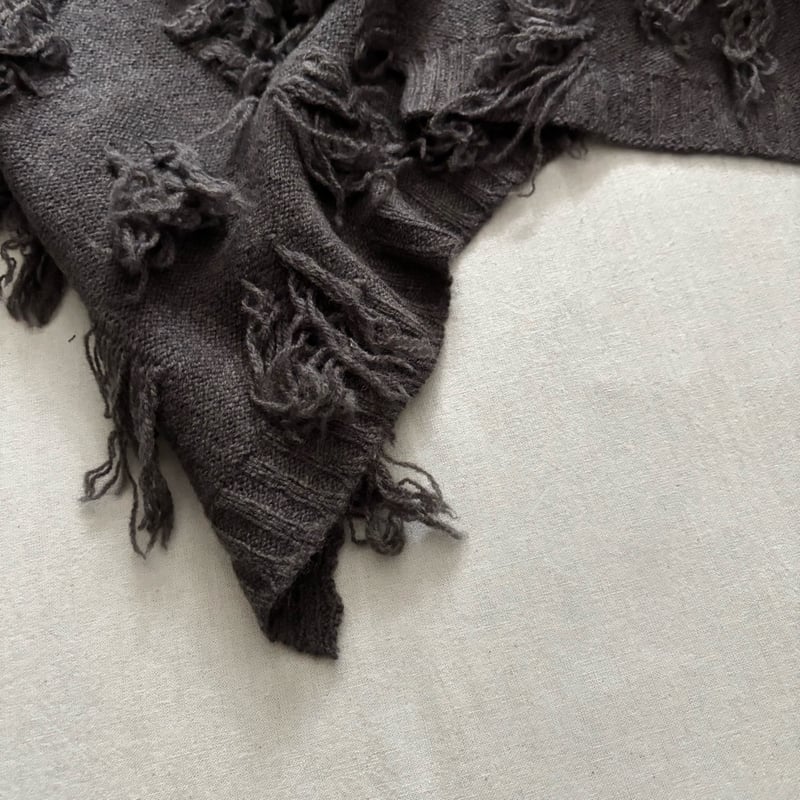 ラム フリンジストール 252-7933 / homspun ホームスパン | e-shop/