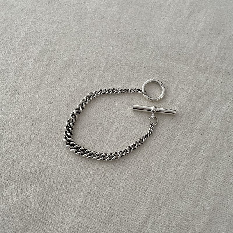 925 Silver T-BAR BRACELET 02 GEN-002 / GENERAL 925 Silver T-BAR BRACELET 02 GEN-002 / GENERAL