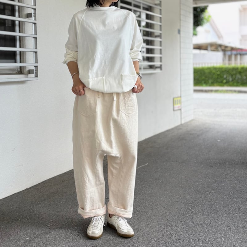 プレーティング度詰天竺ラグランロングTシャツ 412520 / HAVERSACK