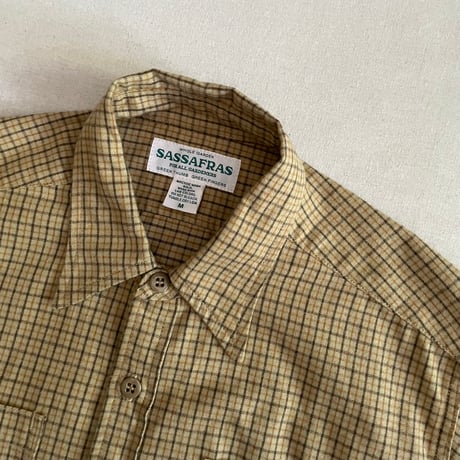 Feel Sun Half (Check Flannel) SF-232059 / SASSAFRAS