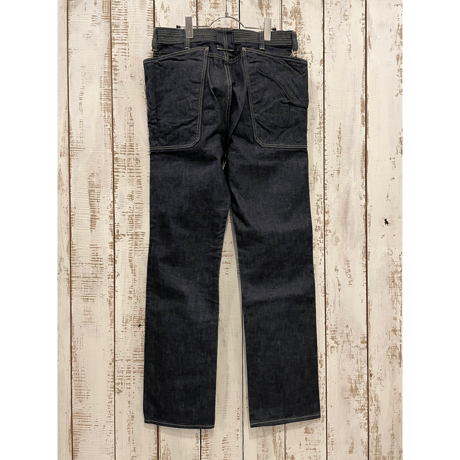 Fall Leaf Pants (Indigo) / SASSAFRAS