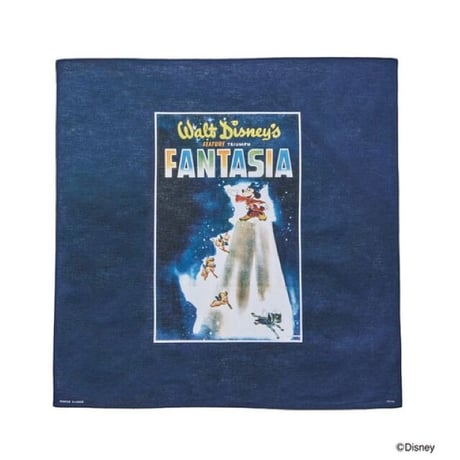 DISNEY FANTASIA / PORTER CLASSIC NEWTON COLLECTION BANDANA (SINGLE) DP-011-1497 / Porter Classic