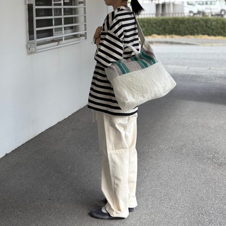 インドラリーキルト&フランスシーツ トート&ショルダーBAG ARTEA-26SP45 / ARTE POVERA アルテポーヴェラ
