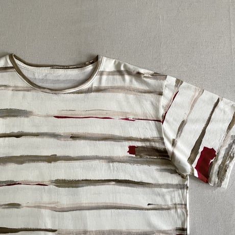 ARTIST BORDER T-SHIRT PC-006-2238 / Porter Classic