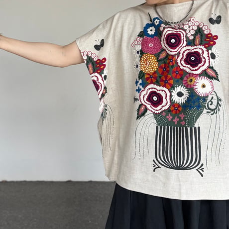 SQUARE SHIRTS BOUQUET CAV BS409 / Bohemians ボヘミアンズ