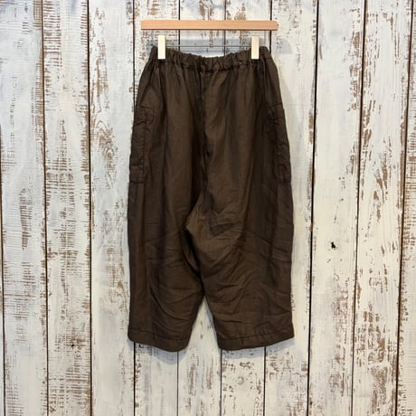 リネンバイオ 八分丈パンツ 261-3406 / homspun ホームスパン