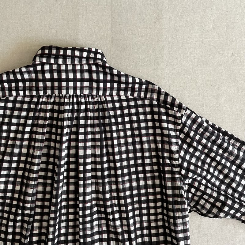 ROLL UP 水彩 GINGHAM SHIRT PC-016-2215 / Porter C ROLL UP 水彩 GINGHAM SHIRT PC-016-2215 / Porter C