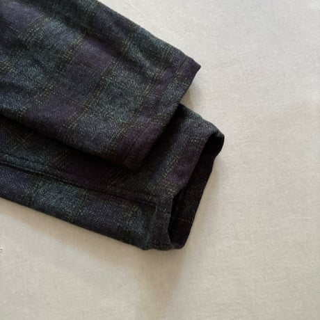 Digs Crew Cardie Jacket (Cotton Tweedy Check) SF-252266 / SASSAFRAS ササフラス