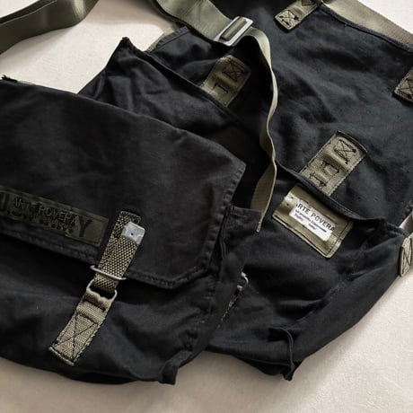 ポーランドショルダー RE-黒染BAG ARTEA-26SP79 / ARTE POVERA アルテポーヴェラ