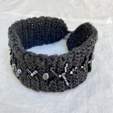 Hand Knit Bracelet 31333071 / Vlas Blomme ヴラスブラム