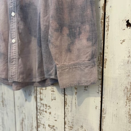 STAND COL SHIRTS CH LAVENDER CLOUD BS35 / Bohemians ボヘミアンズ