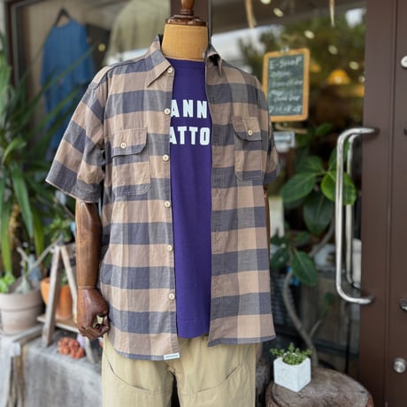 Gardener Shirt 1/2 (Cotton Weave) SF-262355 / SASSAFRAS ササフラス