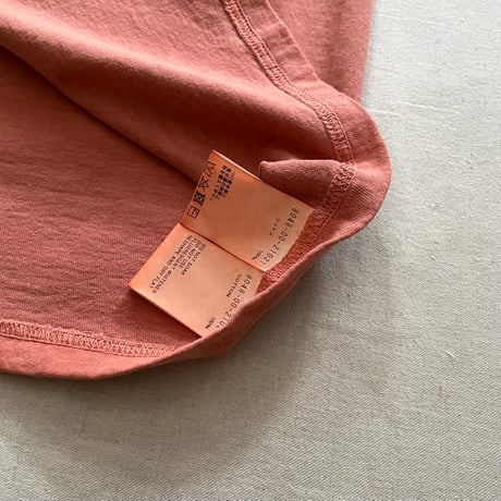 5.6oz BASIC T-SHIRT PIGMENT 80480021021 / Nigel Cabourn ナイジェルケーボン