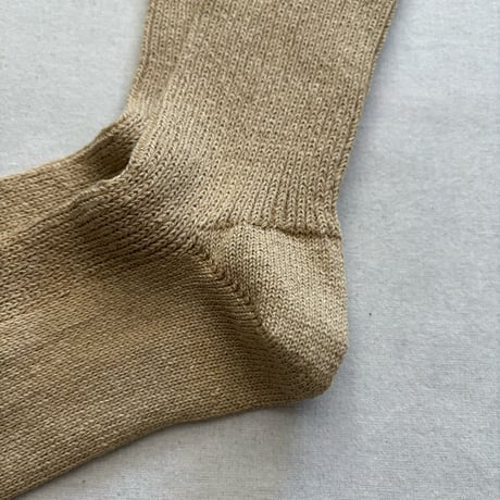WASHI/RECYCLED COTTON RIB CREW SOCKS size S(23~25cm) R1535 / ROTOTO