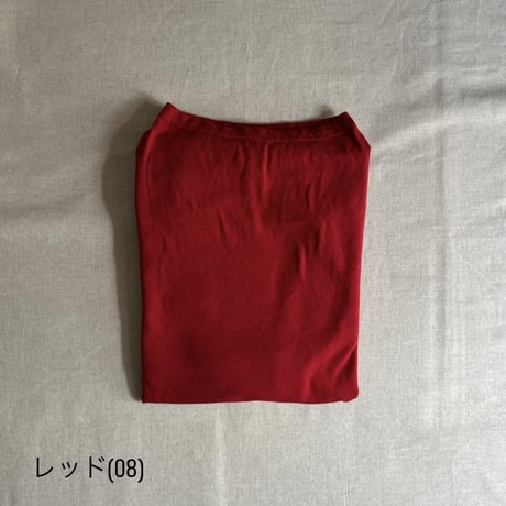 30/1リサイクルムラ糸天竺 ボトルネックルーズプルオーバー P90476 / prit