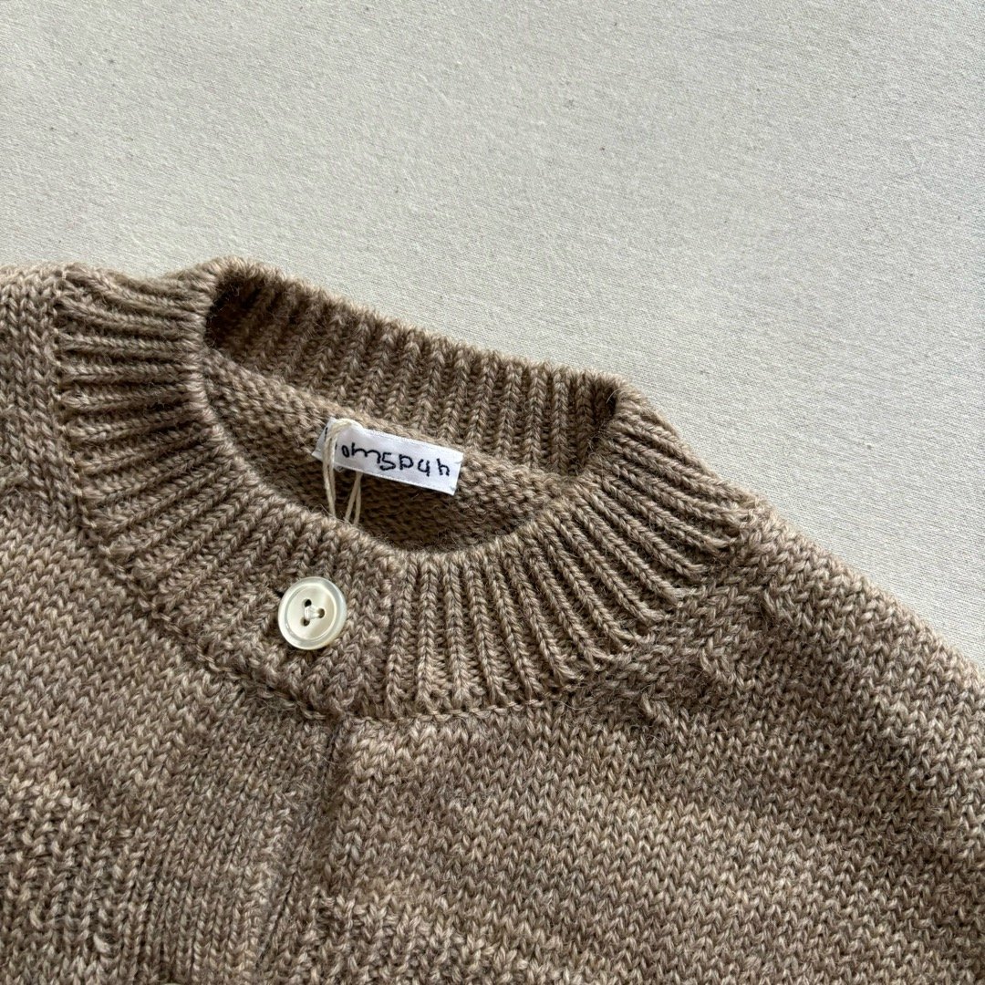 タック編みカーディガン 242-7916 / homspun ホームスパン | e-shop/