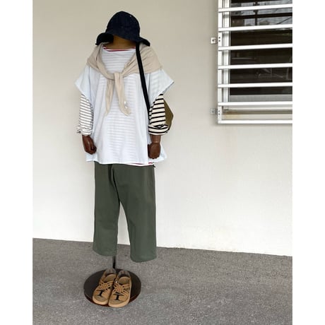 Oversized Top_Cambric YAR-24SS PO20_Cambric / Yarmo ヤーモ
